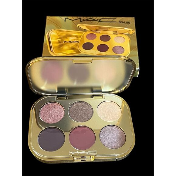 MAC Treasured Eyeshadow Palette x6 Rose To The Occasion Limited Edition - Picture 9 of 16